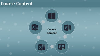 Course Content
Course
Content
 