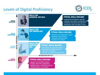 Levels of Digital Proficiency
 