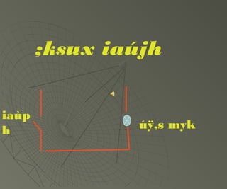 ;ksux iaújh
úÿ,s myk
iaùp
h
 