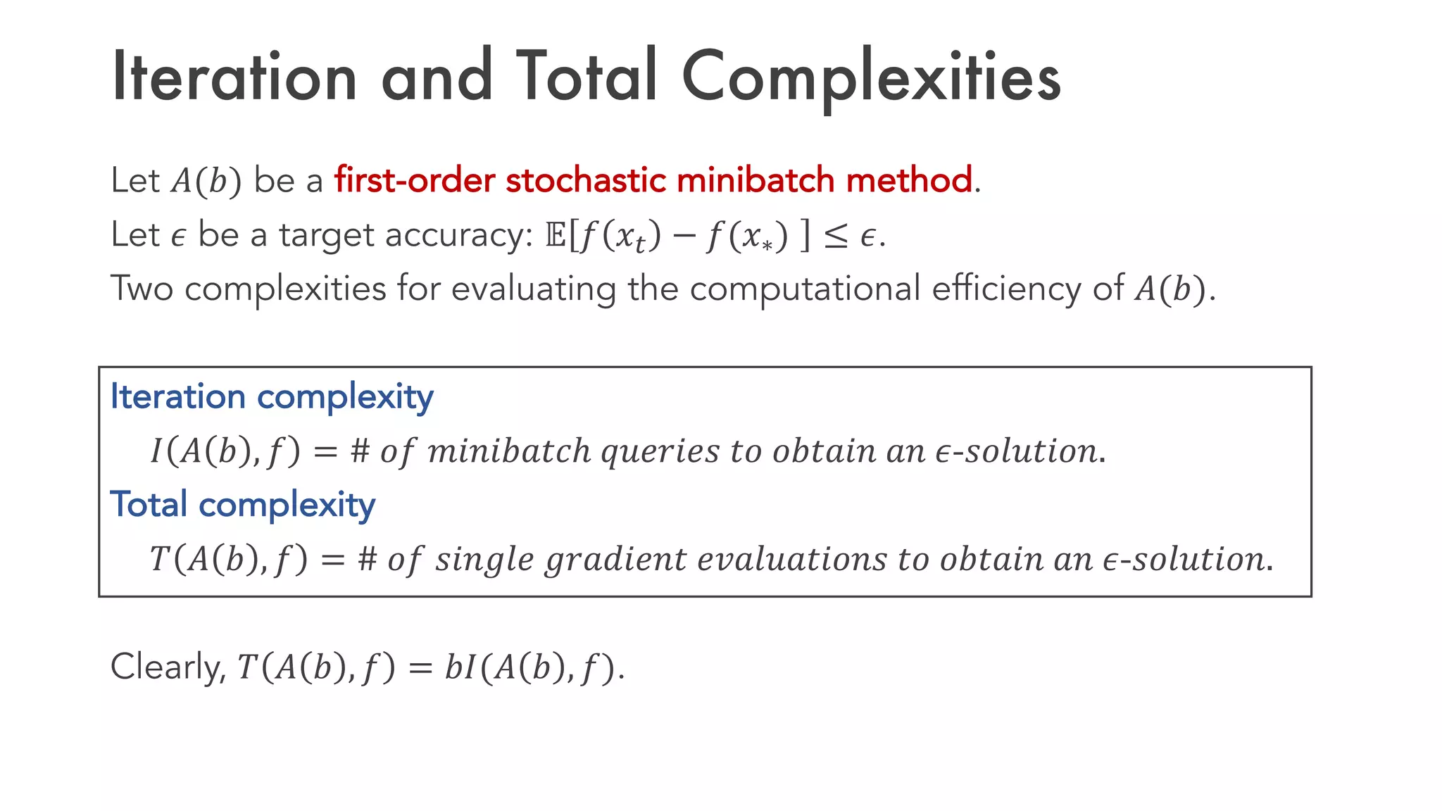 Sharp Characterization of Optimal Minibatch Size for Stochastic Finite ...