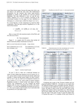 A Generalization of the PageRank Algorithm : NOTES | PDF