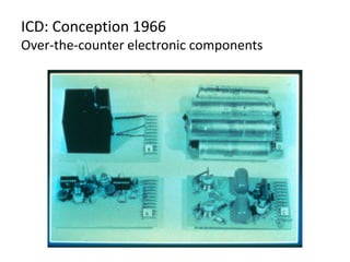 ICD: Conception 1966
Over-the-counter electronic components
 