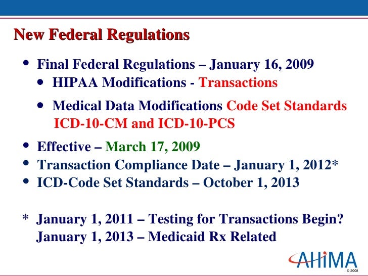 Icd 10 effective date