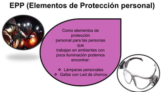 Exposicion riesgo iluminacion SENA | PPTX