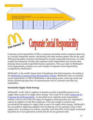  operates six supply chain centers  which manufacture dough and  distribute food and supplies. International segment accounts   for about 41% of  Domino's store  sales worldwide. <br />-1200151905<br />               <br />Procurement of raw materials<br />Raw materials like wheat, baby corn, tomatoes and spices are got, out of which wheat was bought in from jalandhar and then sent to the commissaries in refrigerated trucks.