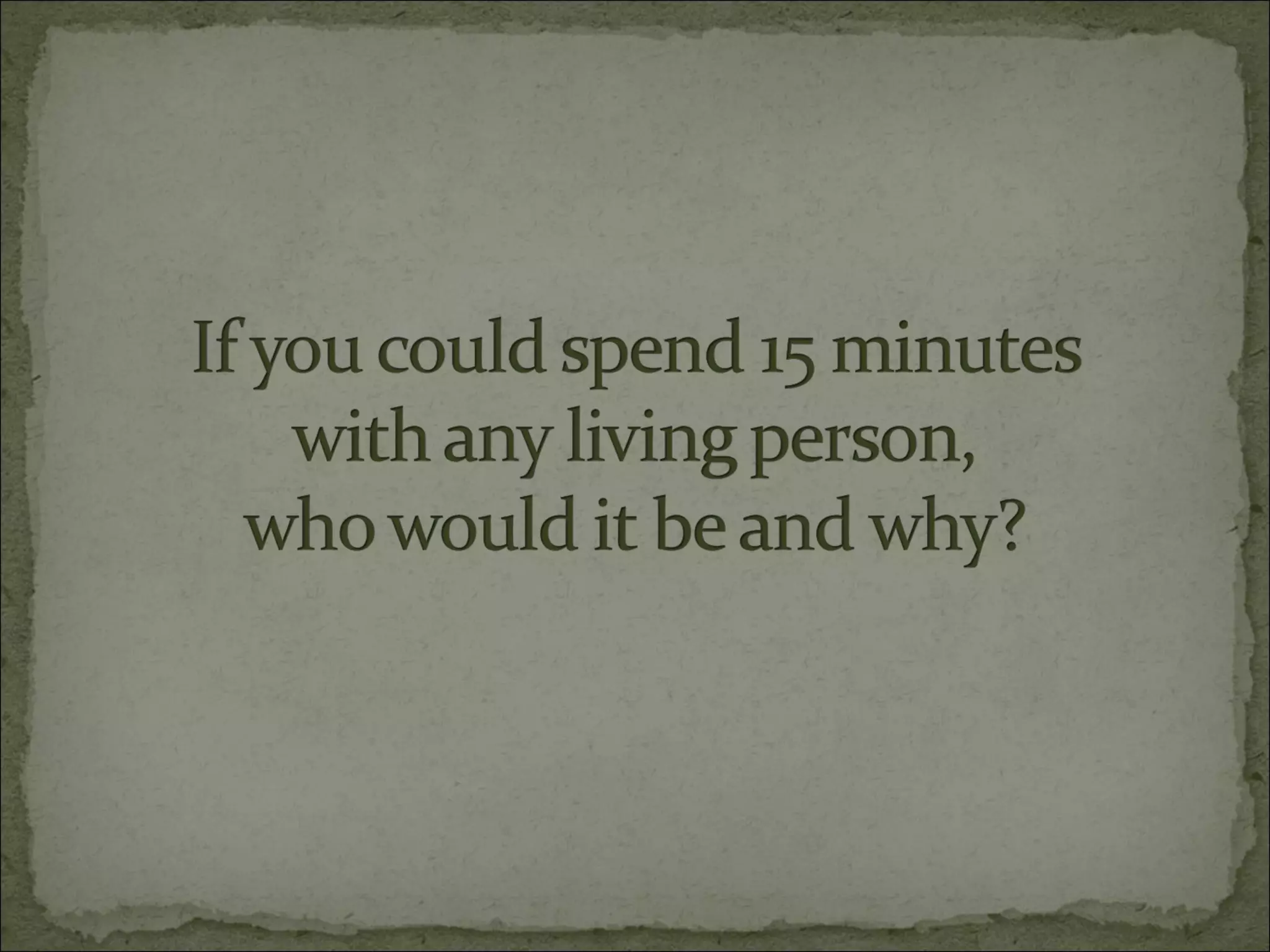 Ice breaker-questions-part-1