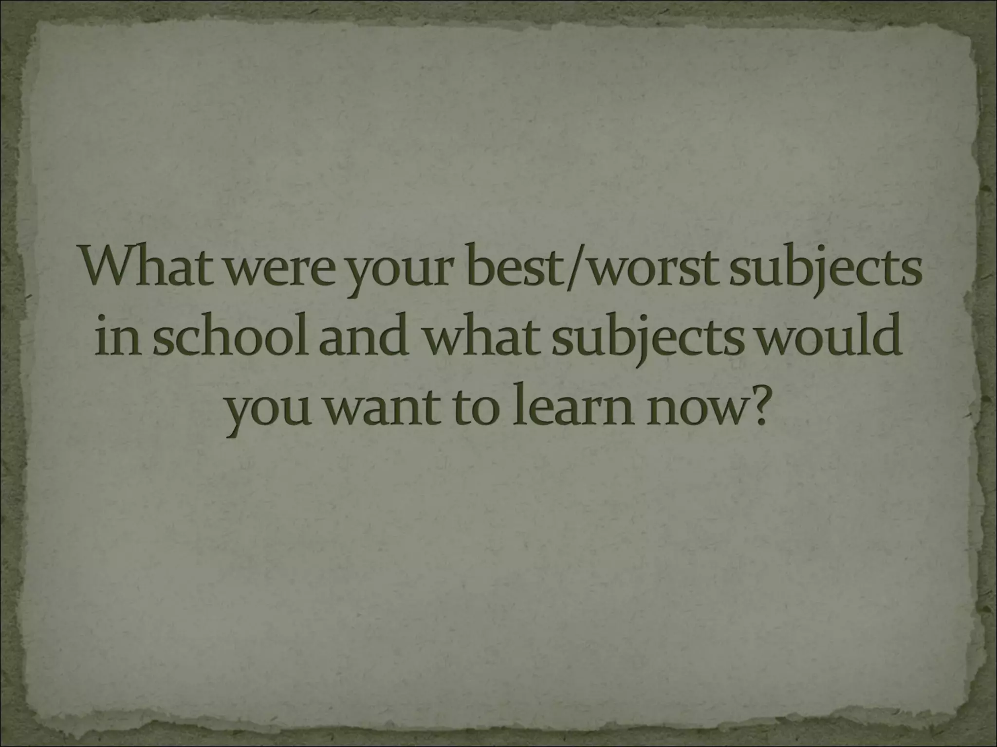 Ice breaker-questions-part-1