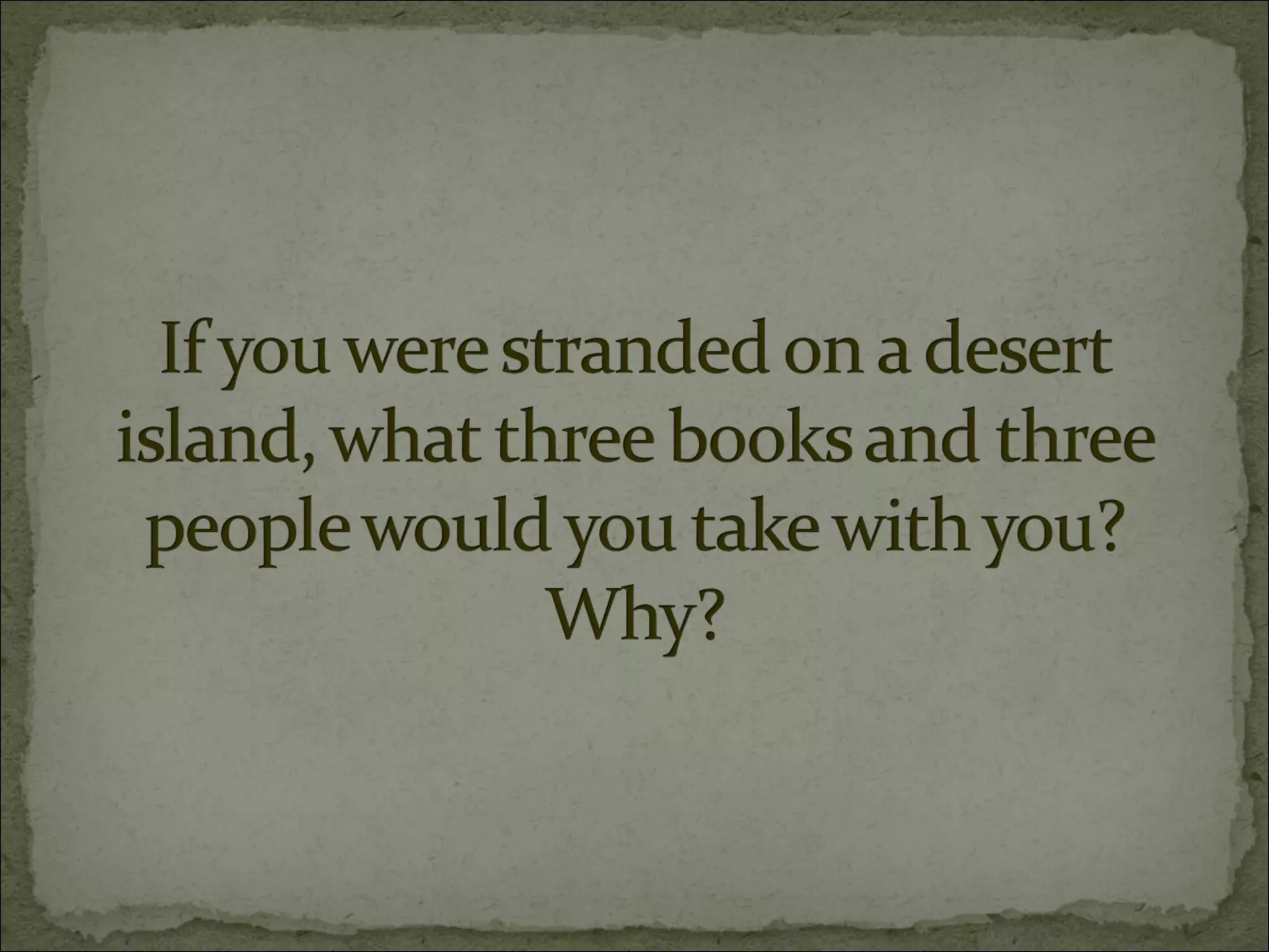 Ice breaker-questions-part-1