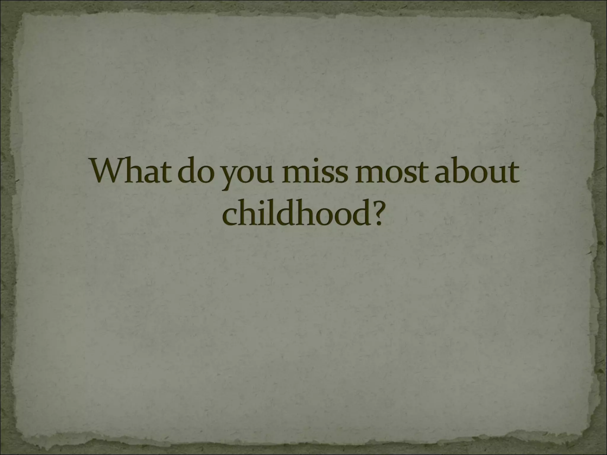 Ice breaker-questions-part-1