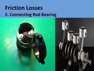 Friction Losses
2. Connecting Rod Bearing
 