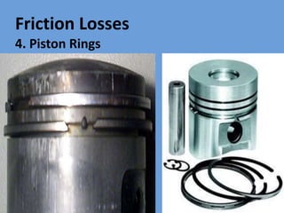 Friction Losses
4. Piston Rings
 