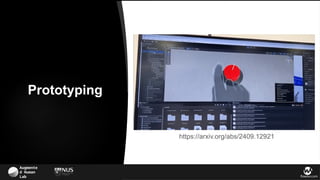 Augmente
d Human
Lab flowsxr.com
https://arxiv.org/abs/2409.12921
Prototyping
 