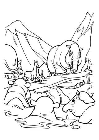 Ice age -_coloring_&_activity_book