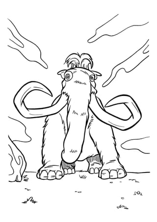 Ice age -_coloring_&_activity_book