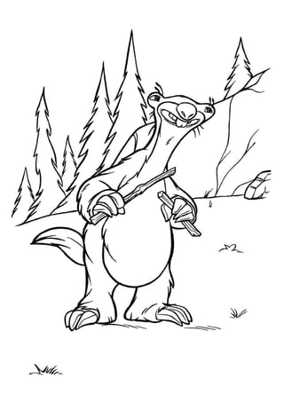Ice age -_coloring_&_activity_book