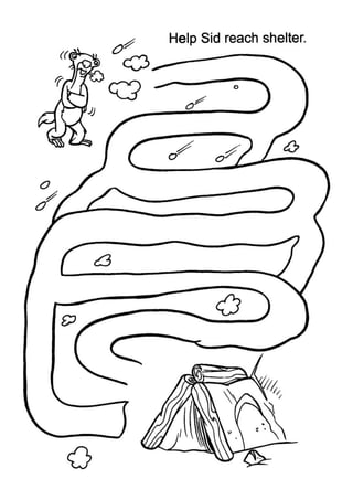 Ice age -_coloring_&_activity_book