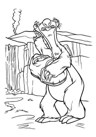 Ice age -_coloring_&_activity_book