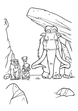 Ice age -_coloring_&_activity_book