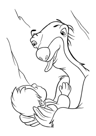 Ice age -_coloring_&_activity_book