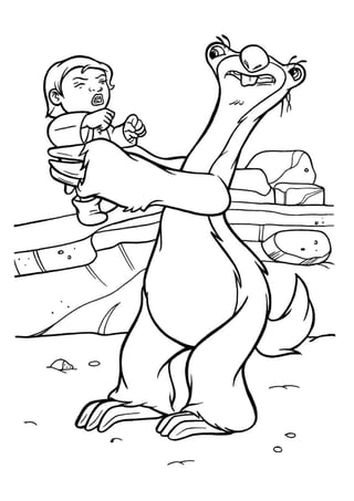 Ice age -_coloring_&_activity_book