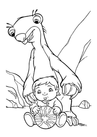Ice age -_coloring_&_activity_book