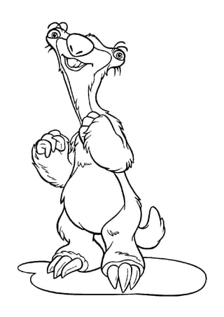 Ice age -_coloring_&_activity_book