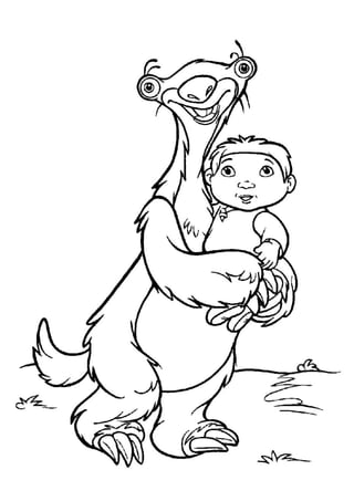 Ice age -_coloring_&_activity_book