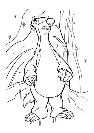 Ice age -_coloring_&_activity_book