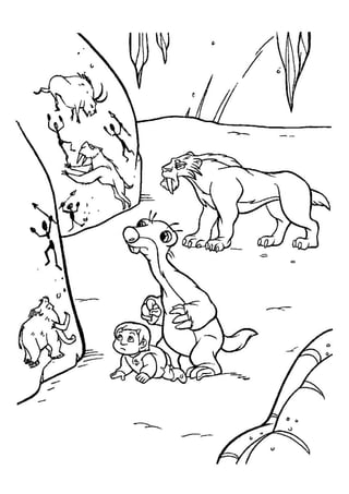 Ice age -_coloring_&_activity_book
