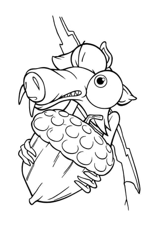 Ice age -_coloring_&_activity_book