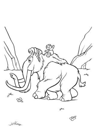 Ice age -_coloring_&_activity_book