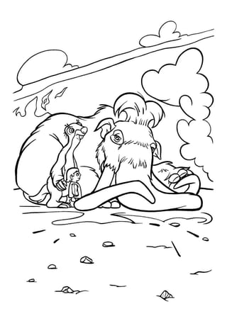 Ice age -_coloring_&_activity_book