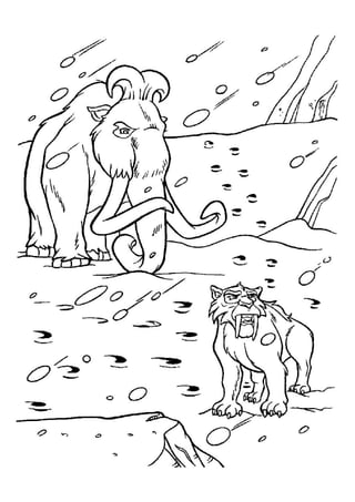 Ice age -_coloring_&_activity_book