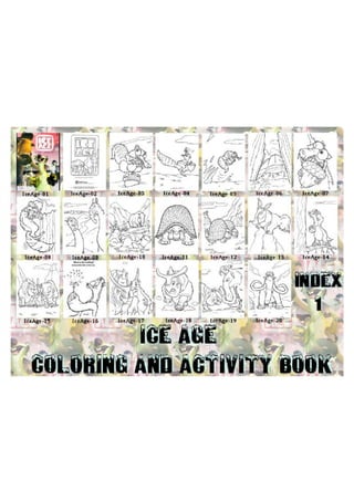 Ice age -_coloring_&_activity_book
