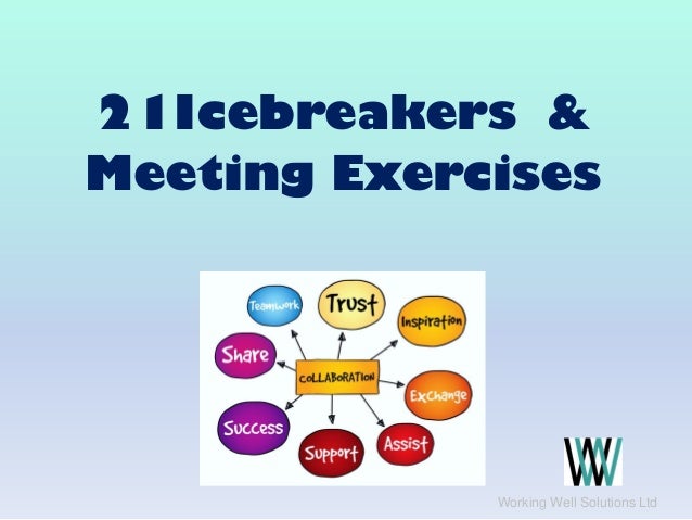 Icebreaker Games For Zoom Meetings - Ice Breaker Activities for