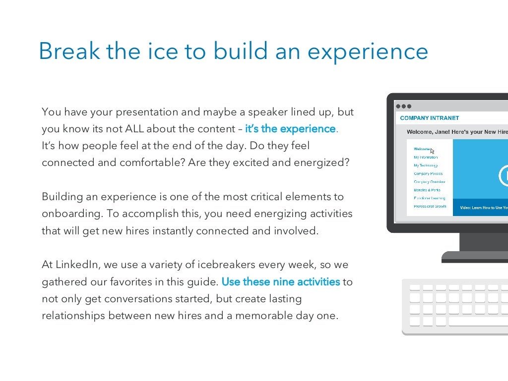 New Hire Orientation Icebreakers That Are Anything But Dull