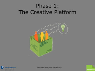 Phase 1: The Creative Platform Next Library - Nordic Camps - Ice Camp 2010 