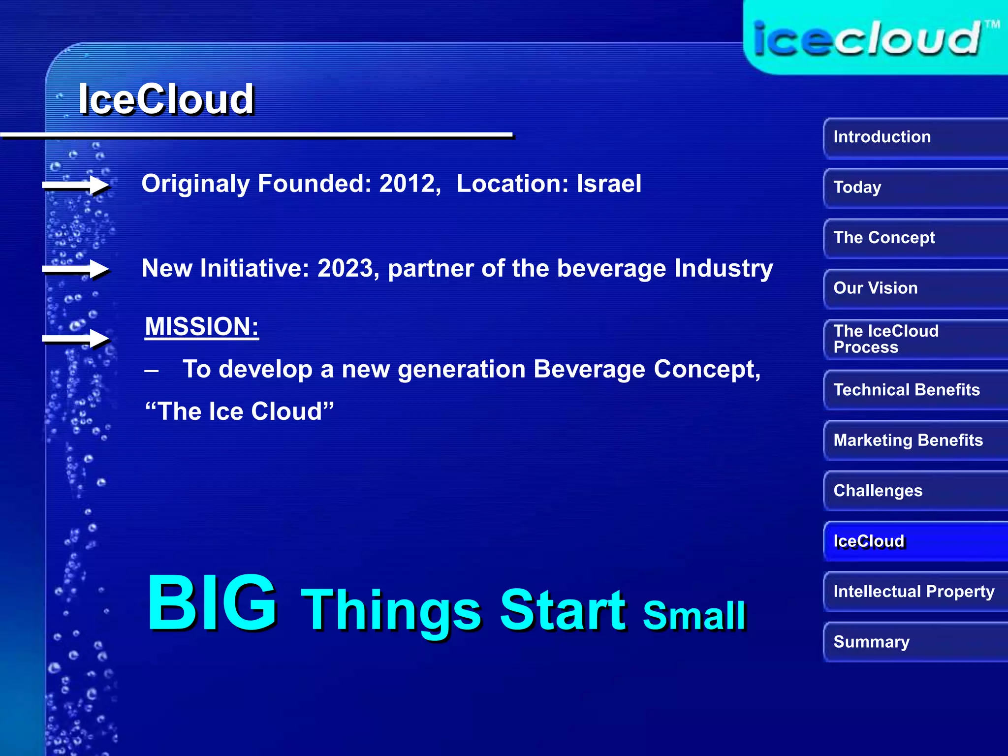 Icecloud™ Presentation | PPT