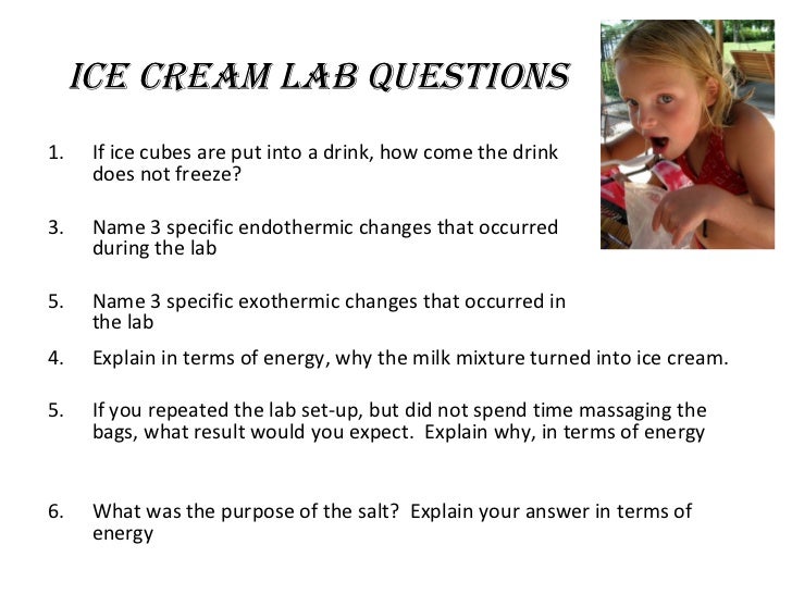 Ice cream as