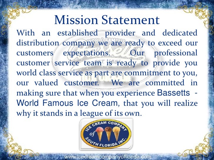 Ice Cream Company of South Florida Inc.