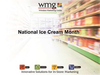 1
National Ice Cream Month
 