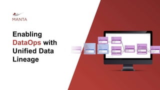 Enabling
DataOps with
Unified Data
Lineage
 