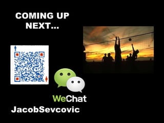 JacobSevcovic
COMING UP
NEXT…
 