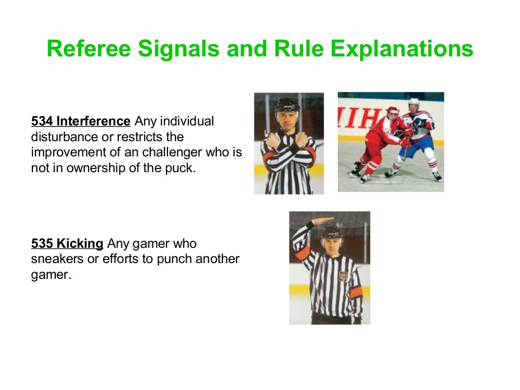 Ice hockey basic rules by hemal jhaveri