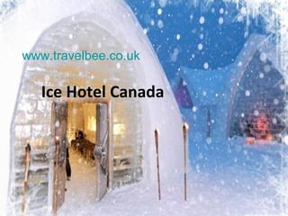 www.travelbee.co.uk

   Ice Hotel Canada
 