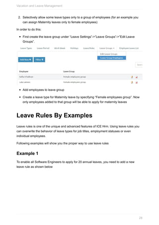 Icehrm Guide | PDF