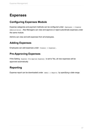 Icehrm Guide | PDF