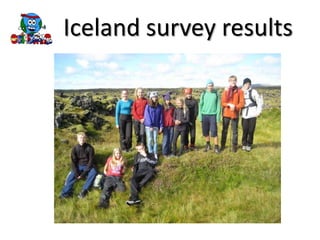 Iceland survey results
 