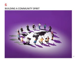 6	
  
BUILDING	
  A	
  COMMUNITY	
  SPIRIT	
  
60	
  
 