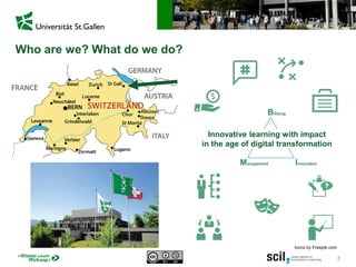 3
Who are we? What do we do?
Icons by Freepik.com
Innovative learning with impact
in the age of digital transformation
 